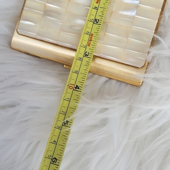 Vintage‎ Mother of Pearl Stash Case/ Compact - Picture 3 of 9